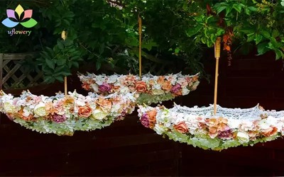 Floral Umbrella For Wedding