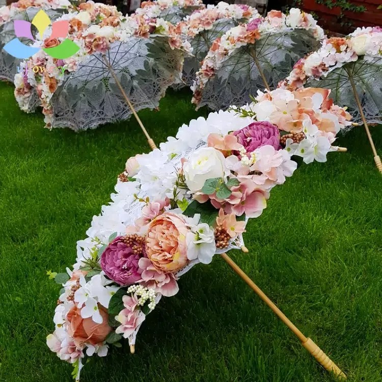Artificial Flower Umbrella
