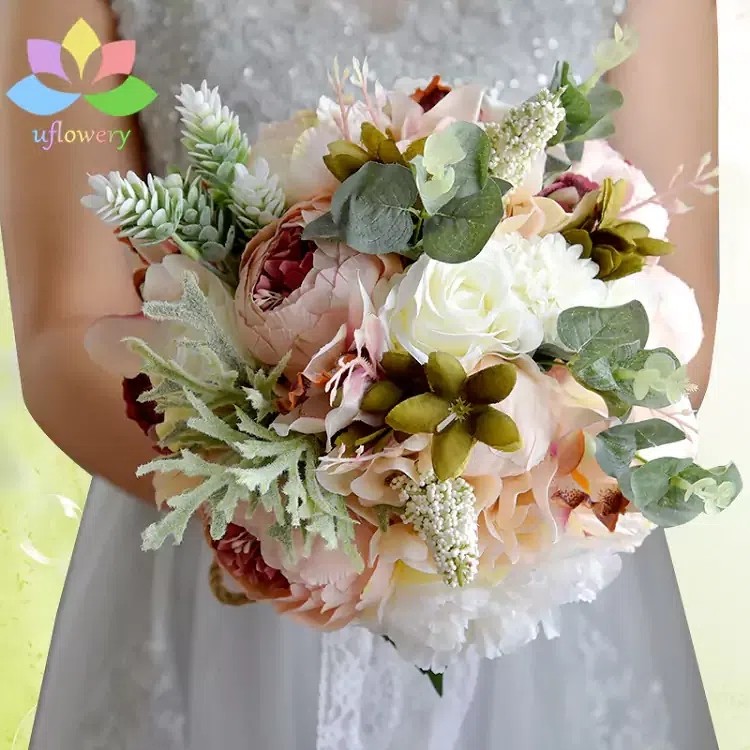 Artificial Flower Bridal Bouquet