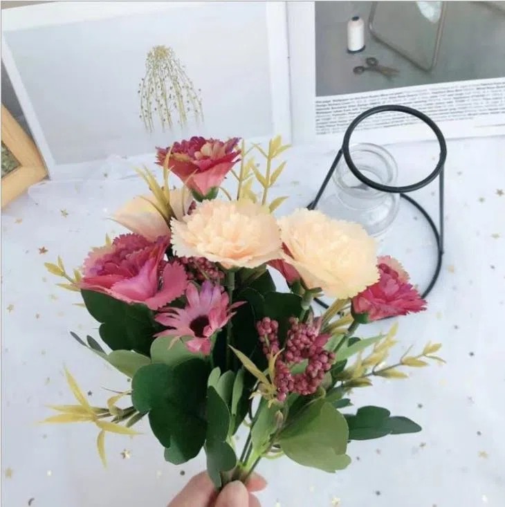 Fake Carnation Bouquet