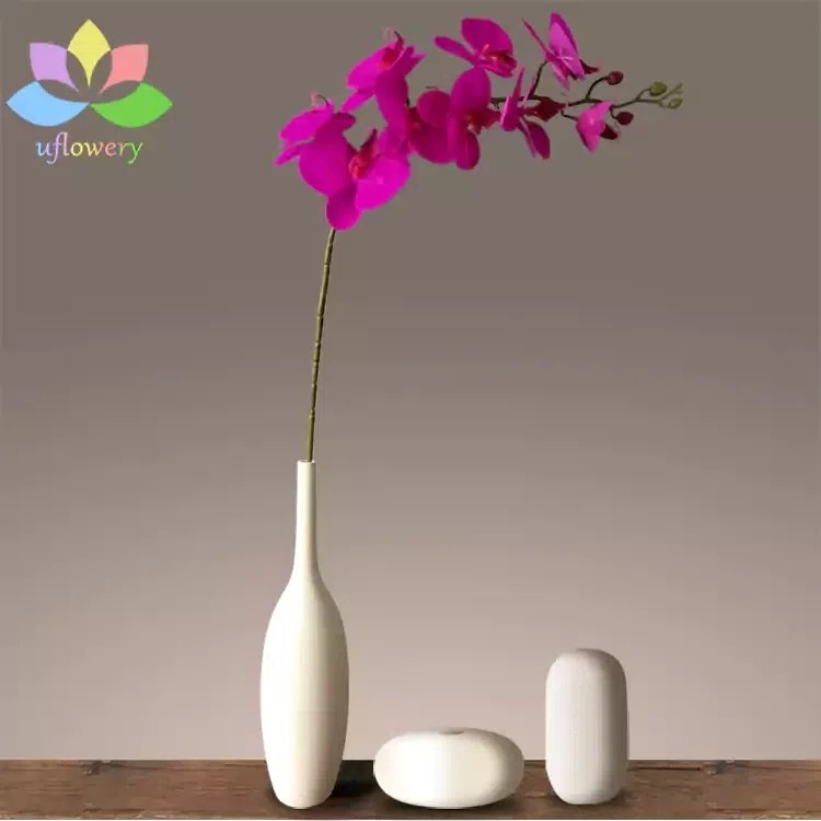 Fake Orchids in Vase