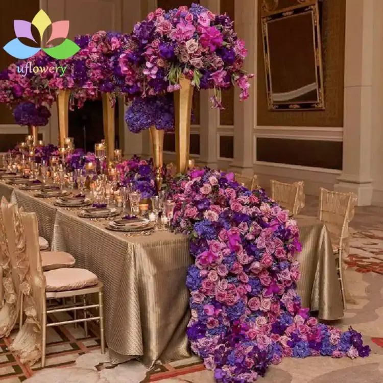 Purple Theme Wedding Decor
