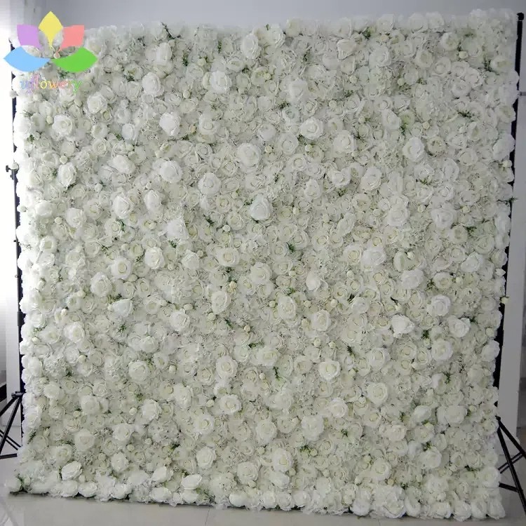 White Flower Wall