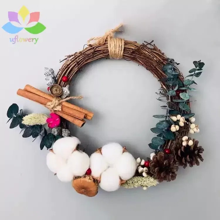 Boho Flower Wreath