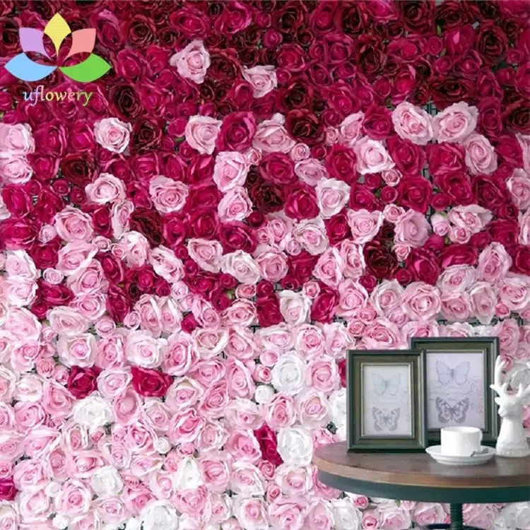 Fake Flower Wall