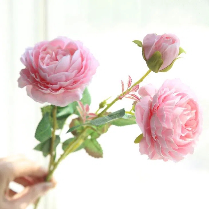 Faux Peony Flower