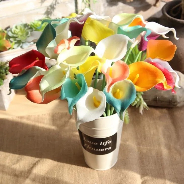 Faux PU Calla Lily