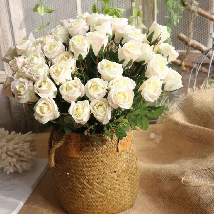 Faux Rose Flower