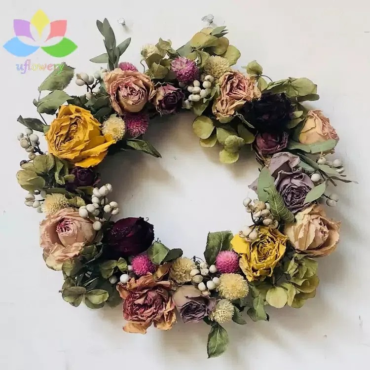 Natural Dried Flower Wreaths