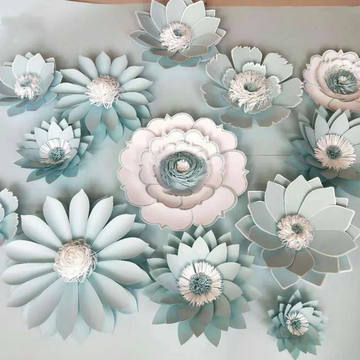 Paper Flower Wall