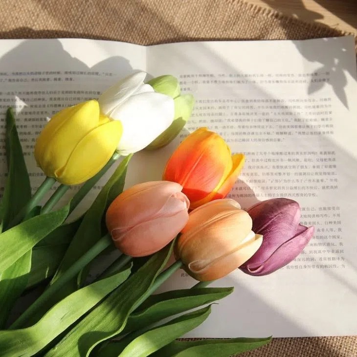 Plastic Tulip Flower