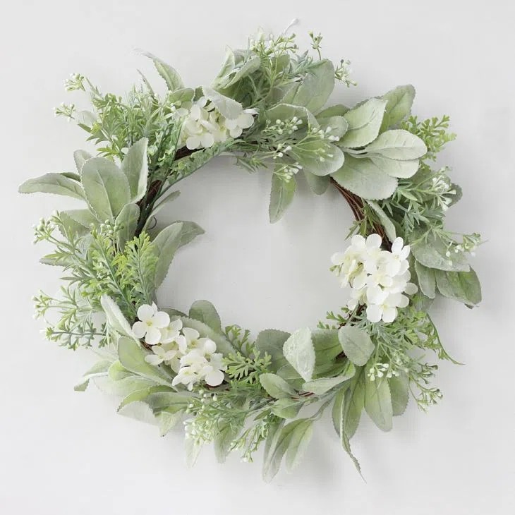 Spring Wreath for Front Door