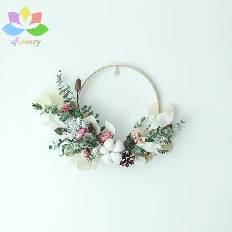 Preserved Flower Wreath